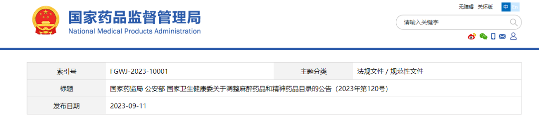依托咪酯列入第二类精神药品目录！依托咪酯检测，势在必行